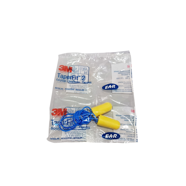 3M™ E-A-R™ TaperFit™ 2 Earplugs 312-1223, Corded, Regular Size